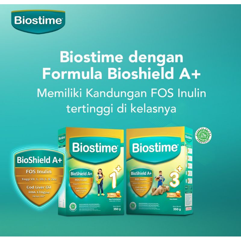 Susu Formula BIOSTIME 3+ kecerdasan otak anak