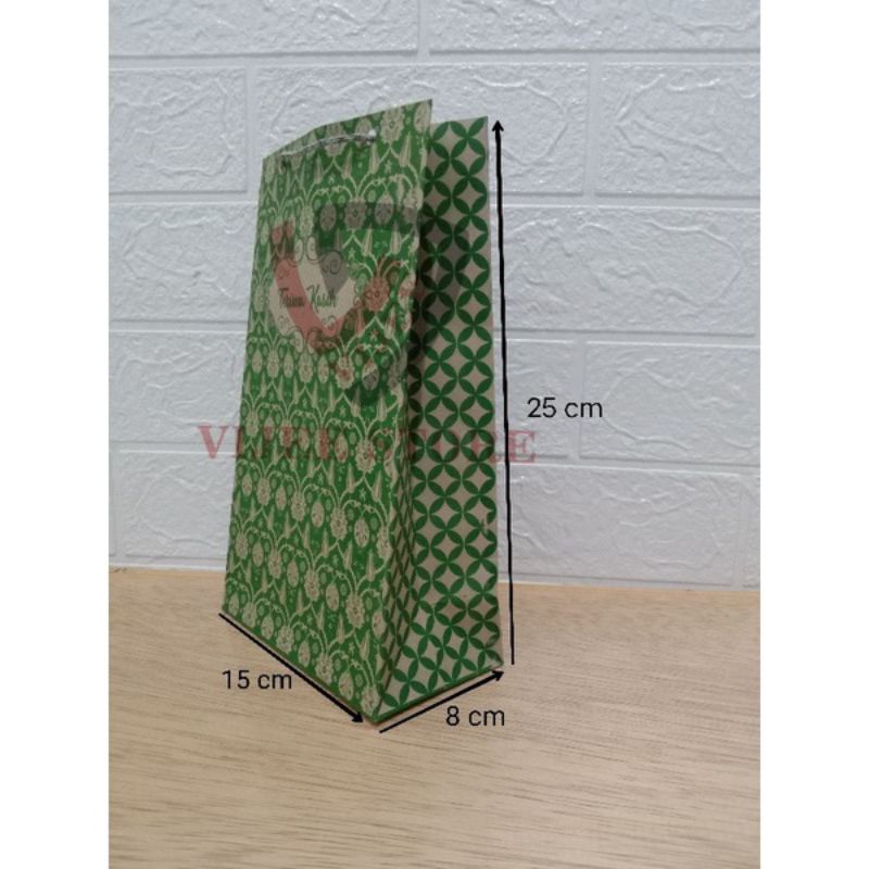 

Paperbag Wafer 15X8X25 / Goodiebag Terima Kasih