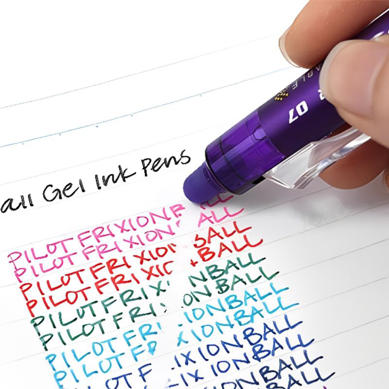 

Pulpen Frixion Clicker Pilot Warna Warni 0.5 & 0.7 BLRT-FR5/7