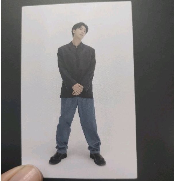 OFFICIAL PHOTOCARD BTS RM KIM NAM JOON INDIGO WEVERSE ALBUM VERSION