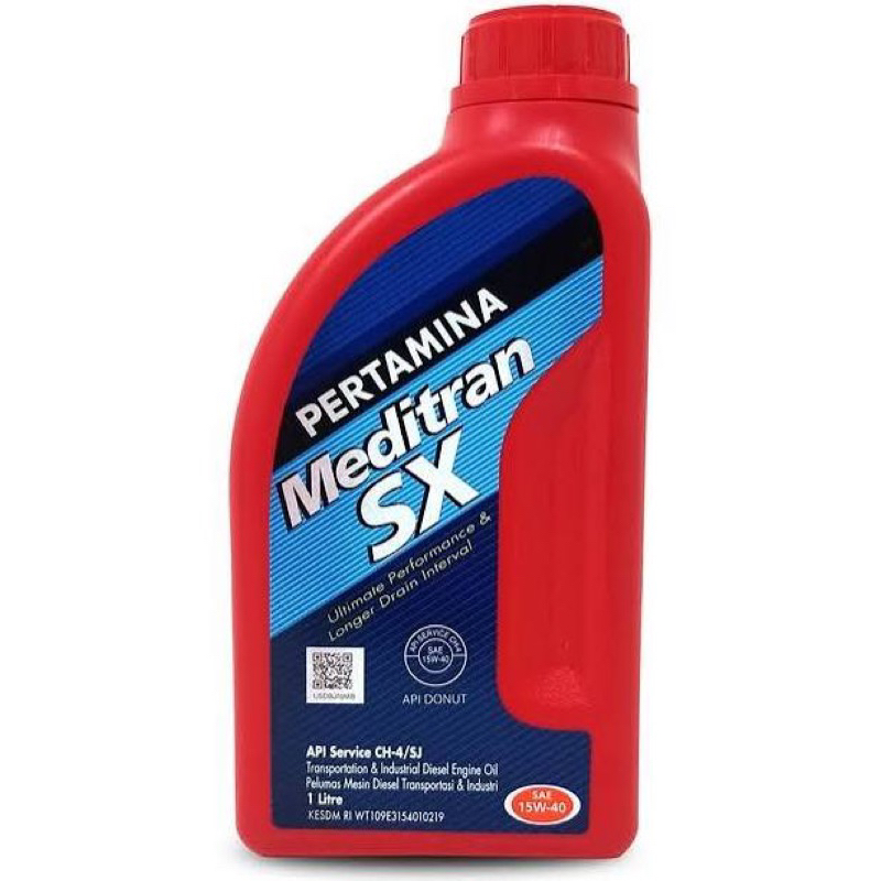 Oli Pertamina Meditran SX 15W-40 Diesel | 1 liter