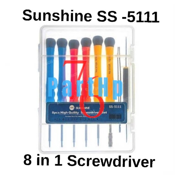 Obeng Set Sunshine SS -5111 8 in 1 Screwdriver