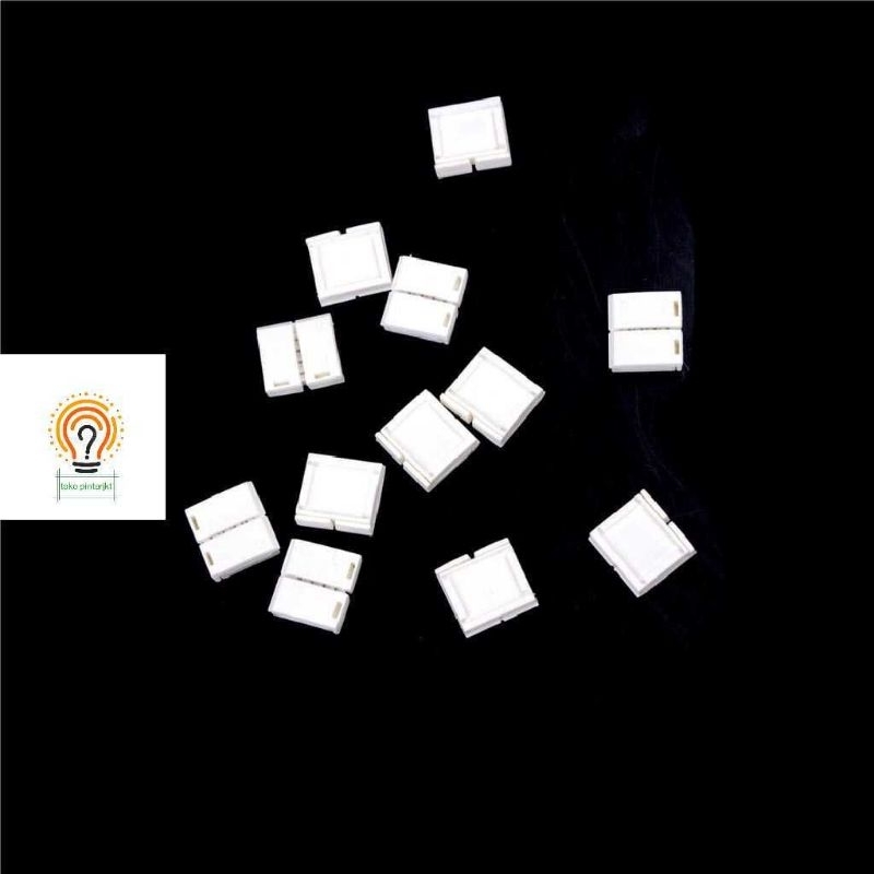 Connector Lampu LED Strip 2835/3528/3038/4040/5050/5730/2pin ac dc sambungan lampu strip