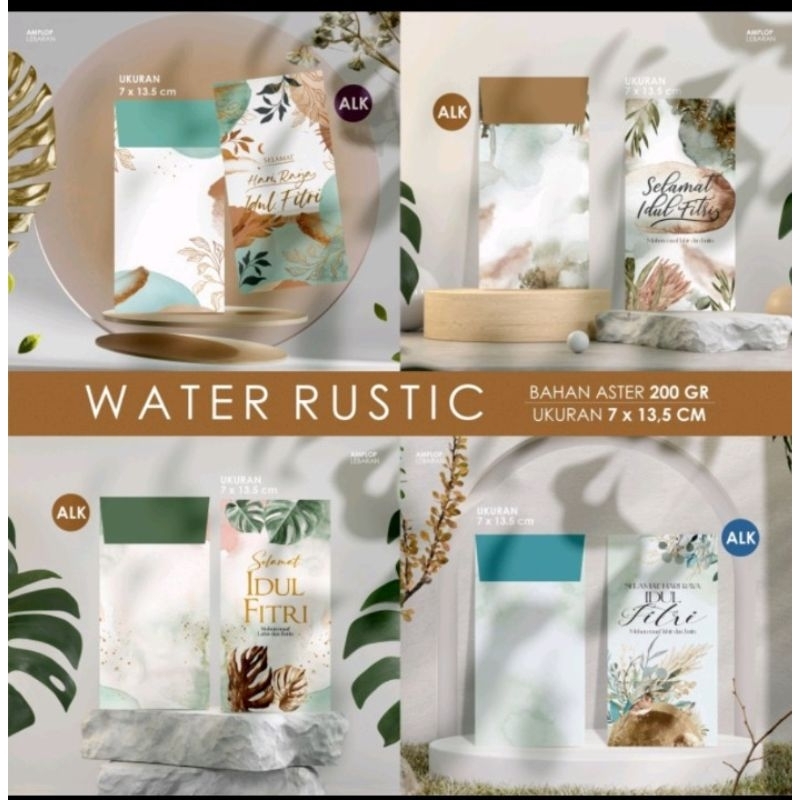 

Amplop lebaran premium (isi 5 pcs) paket ekonomis tema water rustic