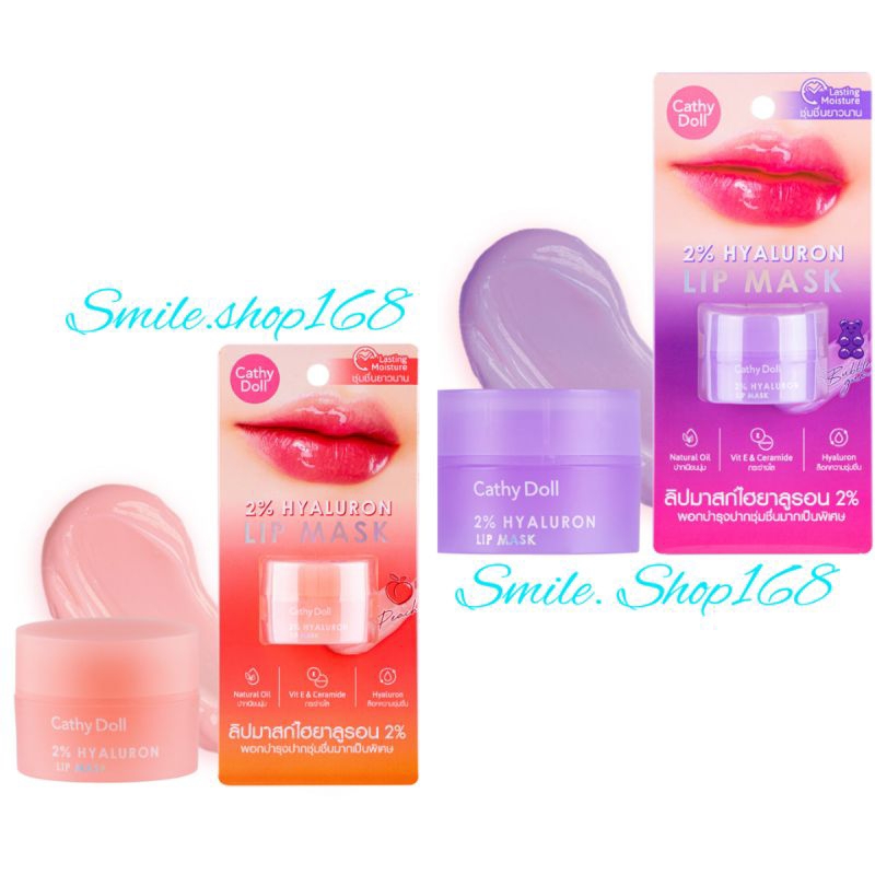 Cathy Doll 2% Hyaluron Lip Mask Asli Thailand