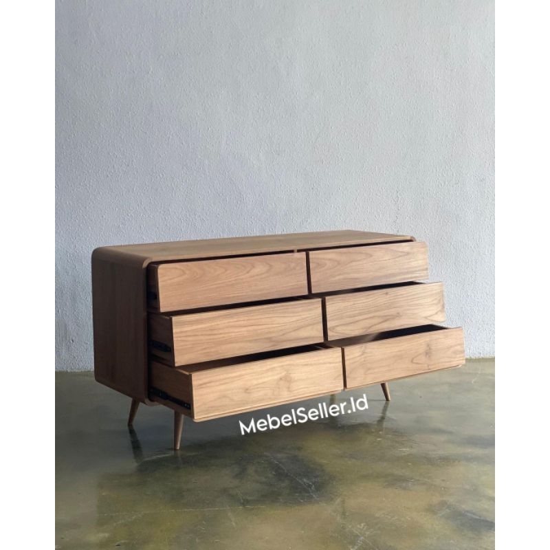 Drawer - Drawer Jati - Side Table - Buffet - Buffet Jati - Buffet Jati Minimalis - Meja Tv