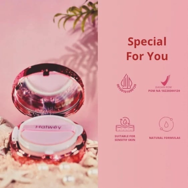 Halwey Silk Cushion Perfect Gluta Halwey