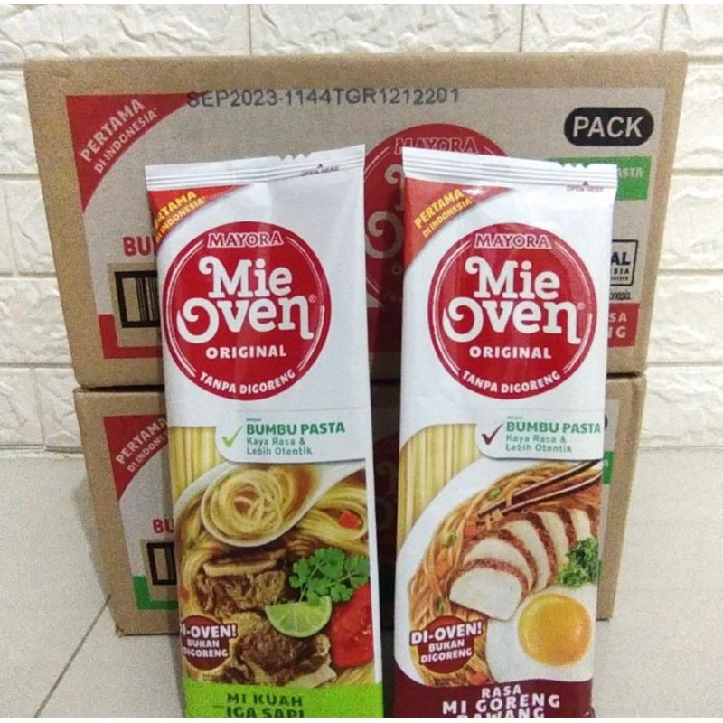 

PROMO!! Mie Oven Goreng Ayam Bawang dan Kuah Iga Sapi