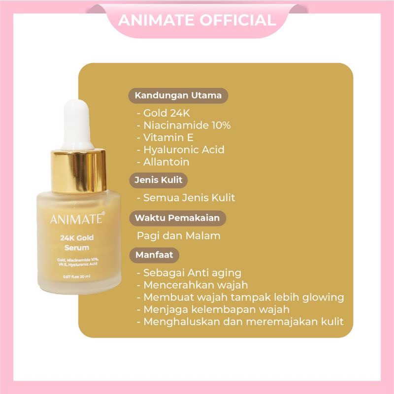 Animate Serum Wajah Series