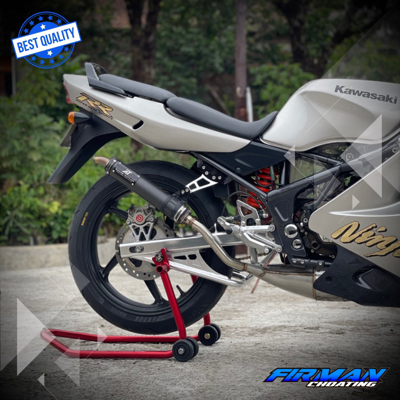 Hanger Knalpot Gantungan Knalpot jomblo Cnc ninja RR Original Aitech