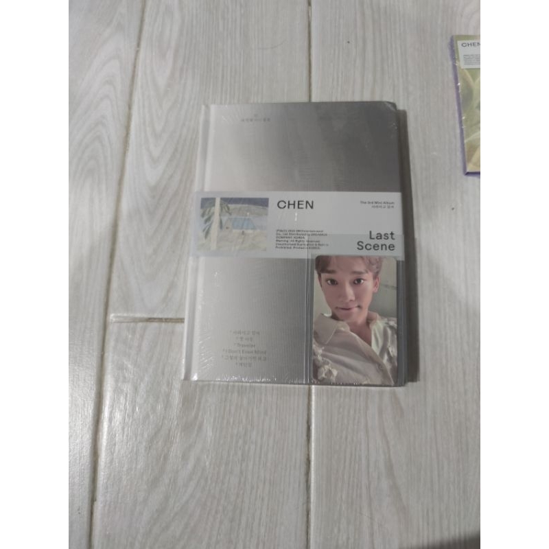 EXO Chen Jongdae last scene album photobook pb sealed photocard pc pob giveaway event sm or fs aladd