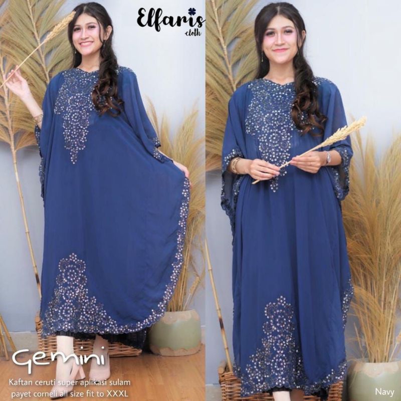 GEMINI KAFTAN WANITA TERBARU BY ELFARIS