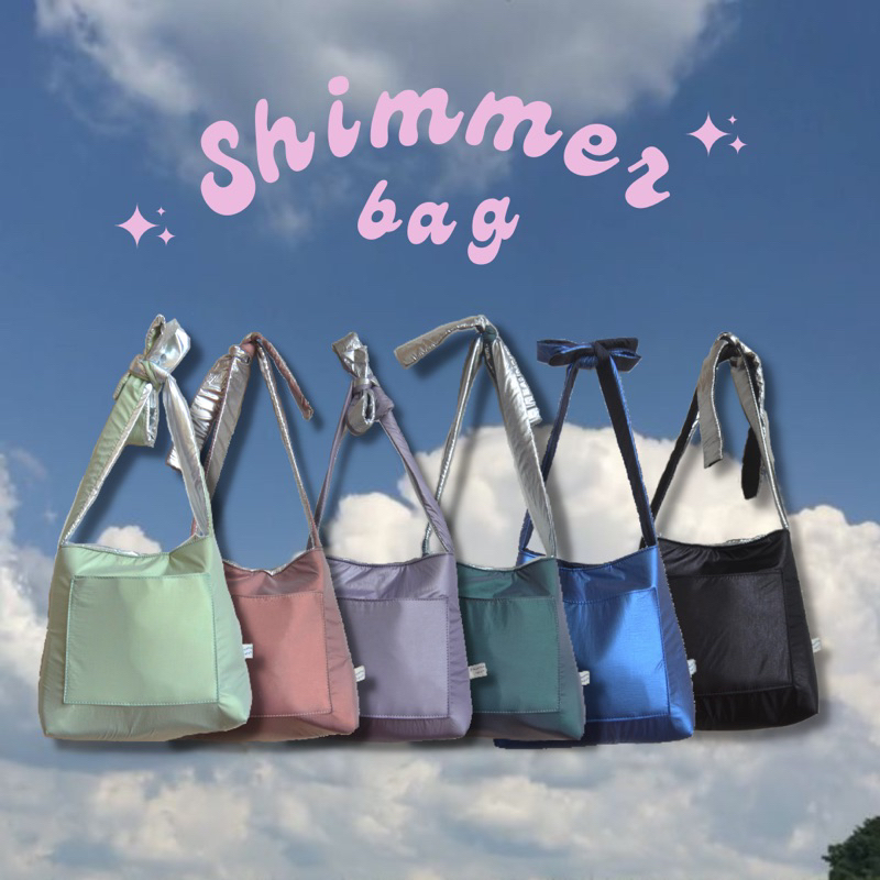 Shimmer Puffy Bag