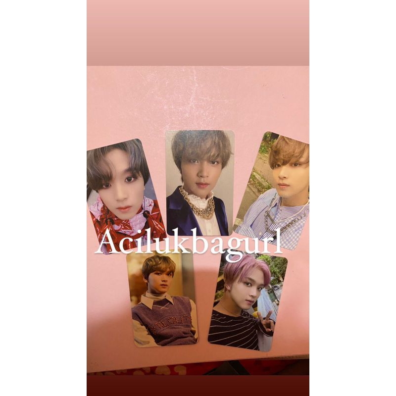 Haechan Photocard (Superhuman, Resonance, Hellofuture, Awaken, Sticker)