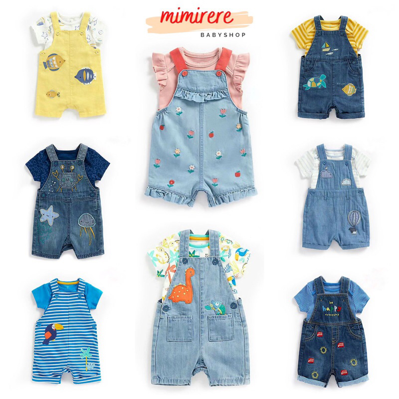 (Part 3) Catell Love Overall | Celana Gantung Baju Monyet Bayi