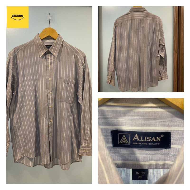 [Preloved/ Second hand/ Branded/ Original] Kemeja Alisan 100% Authentic