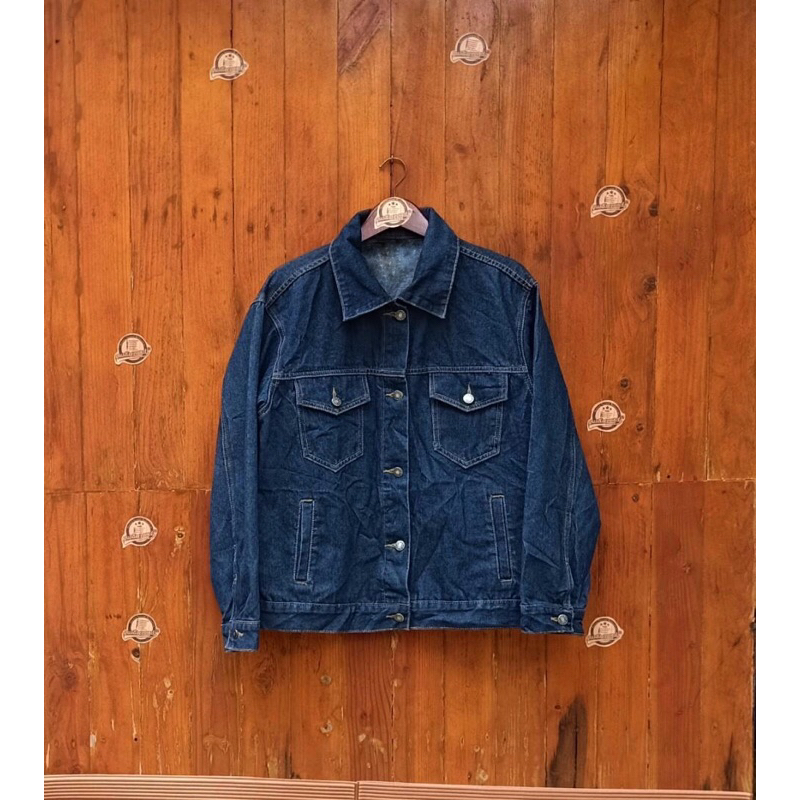 jeans trucker jacket bukan levis denim second bkn type 2