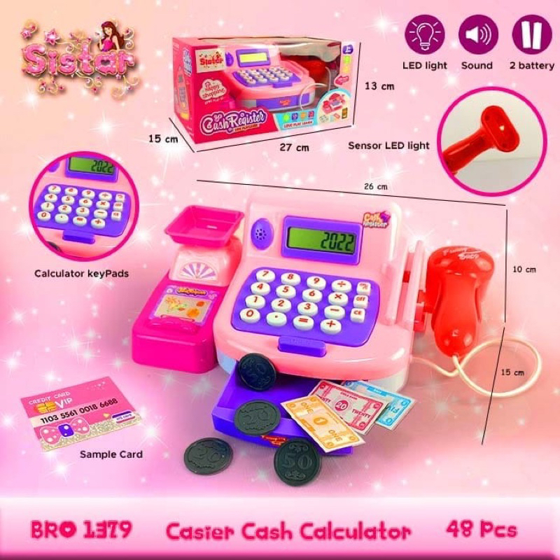 CASHIER CASH CALCULATOR BRO 1379