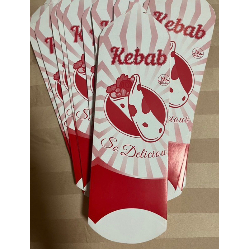 

Bungkus kebab motif isi 16