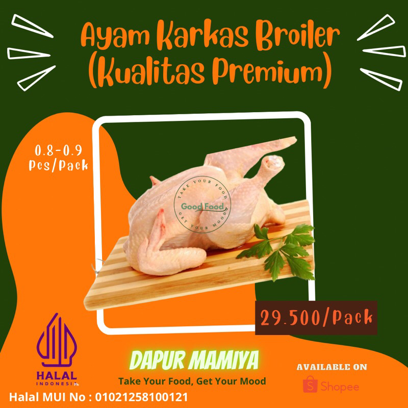 

Ayam Karkas Broiler (Premium Quality)