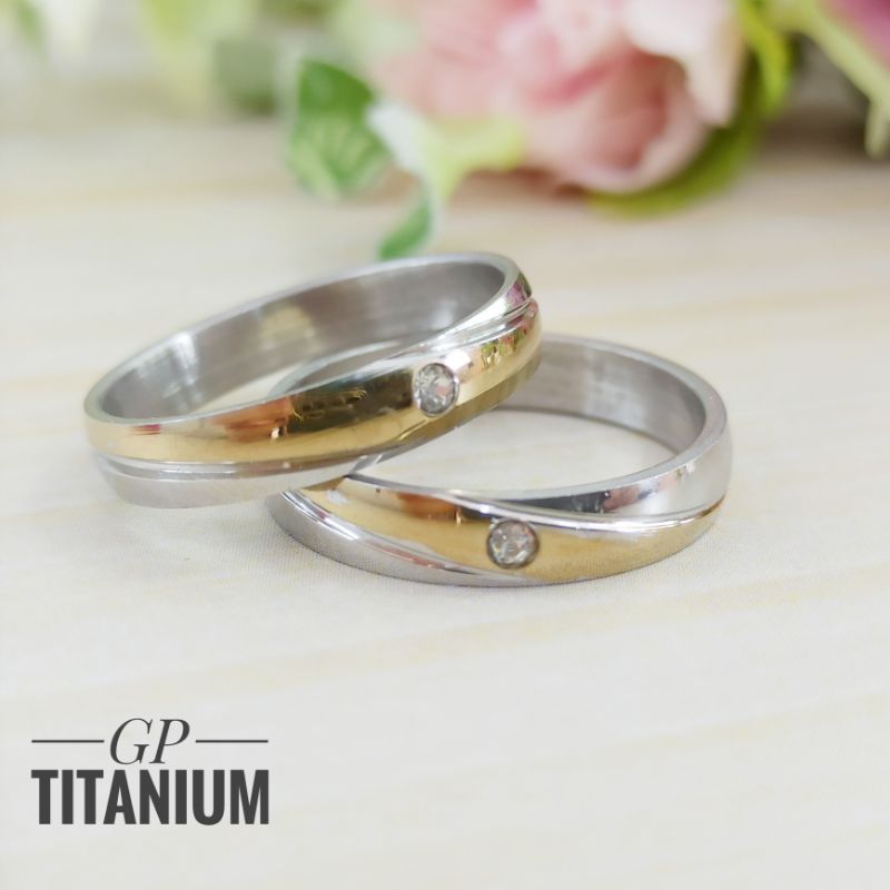 Cincin titanium anti karat RGN26