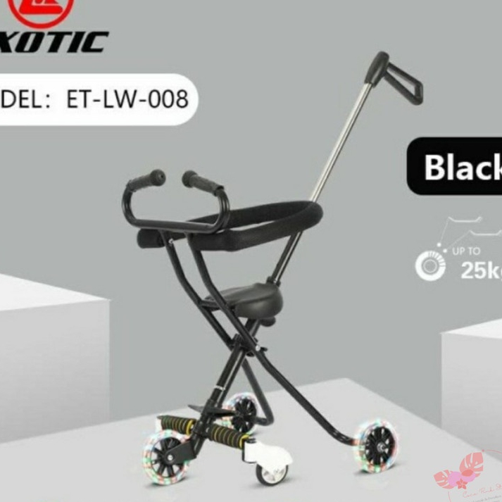 KERETA DORONG ANAK STROLLER EXOTIC MAGIC STROLLER LW 001 RODA 5 STROLLER TONGKAT DORONG BISA DISTEL KETINGGIAN BISA DILIPAT/LW 118/LW 979/LW 002/LW 011/LW 938/B-V7/LW 116/LW 134