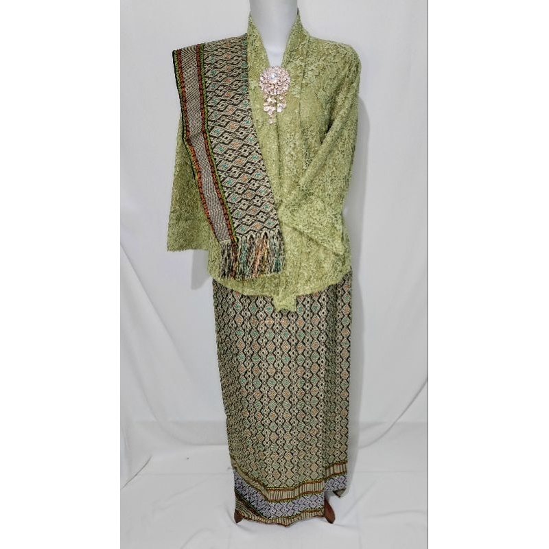 kebaya songket / kebaya floy / setelan songket / kebaya brokat / set kebaya burkat songket