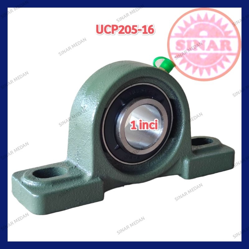 BEARING UCP 205 PILLOW BLOCK UCP205 LAHAR DUDUK UCP205-16 1 INCI 1 PC