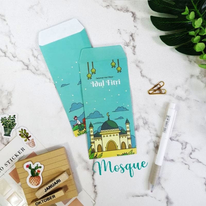 

Amplop lebaran 10 pcs amplop lebaran 2025 panjang / angpao lebaran unik aesthetic