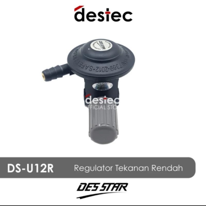 Regulator Gas DESTAR Des Star DS-U12RM Tekanan Rendah Meter Non Meter DS-U12R