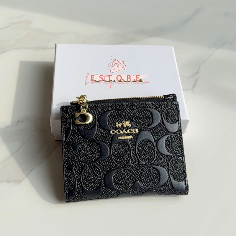 Dompet Wanita Import Ch Mini With box