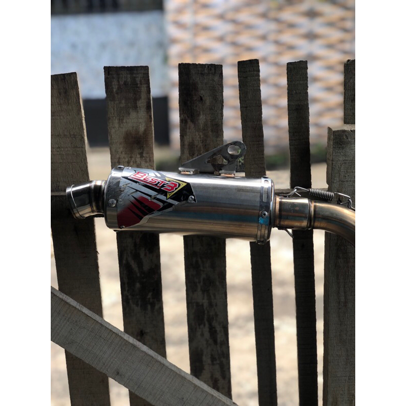 Knalpot Best 3 Ori type Old Inlet 38 Second