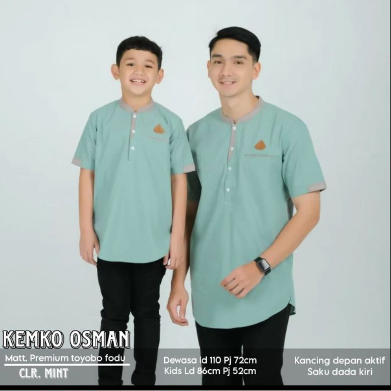 KURTA OSMAN COUPLE BAPAK DAN ANAK TERBARU