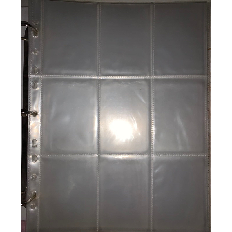 sleeve binder A4 9p 4p PRELOVED