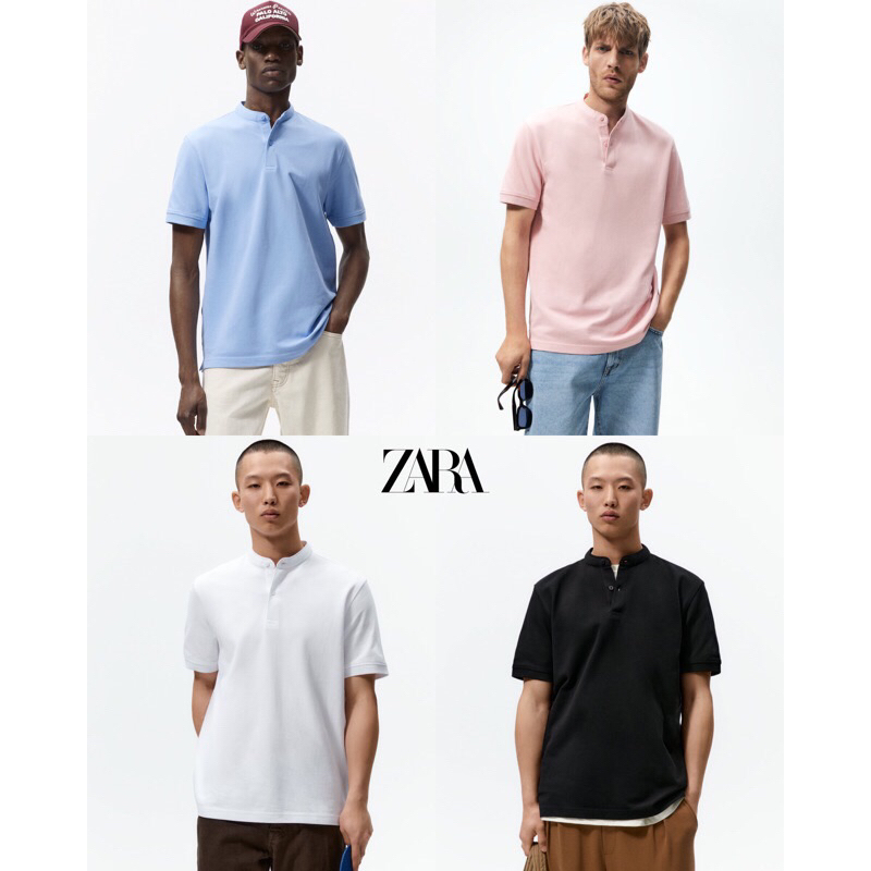 ZARA Sanghai Collar Polo - POLO PRIA