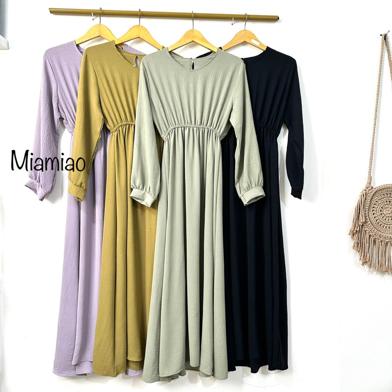 Rissa Maxi Dress - Gamis Wanita - Dress Busana Muslimah