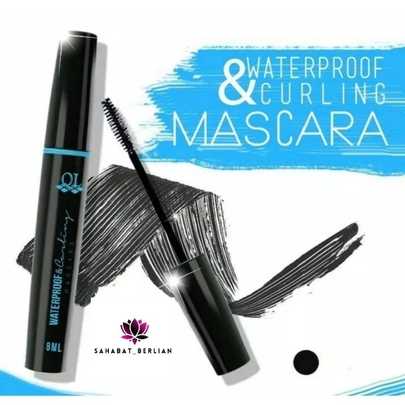 [ QL MASCARA ] MASCARA QL - WATERPROOF & CURLING MASCARA