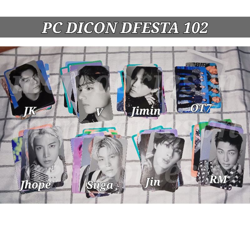 BTS DICON DFESTA 102 (SHARING) (JIN/SUGA/OT7)