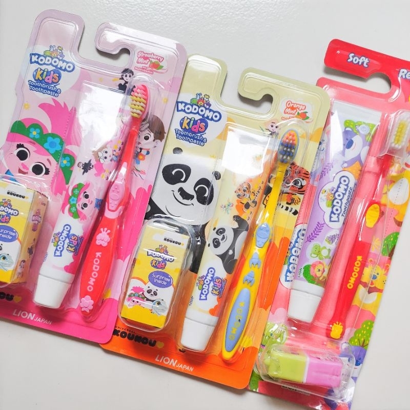 KODOMO KIDS Pasta Gigi+Sikat Gigi Anak Berhadiah