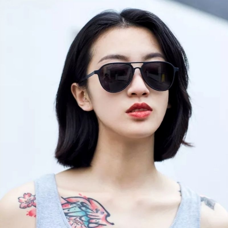 Kacamata Hitam Pilot Aviator Kece Pria Wanita