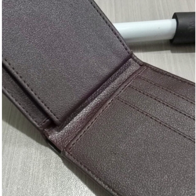 dompet safari SP logo coklat model lipat dua horizontal yang keren dari material kulit sintetis PU lokal jenis sp4 ada logonya #dompet #dompetpria #dompetlokal #dompetcowok #dompetkeren #dompetmurahmeriah #manwallet