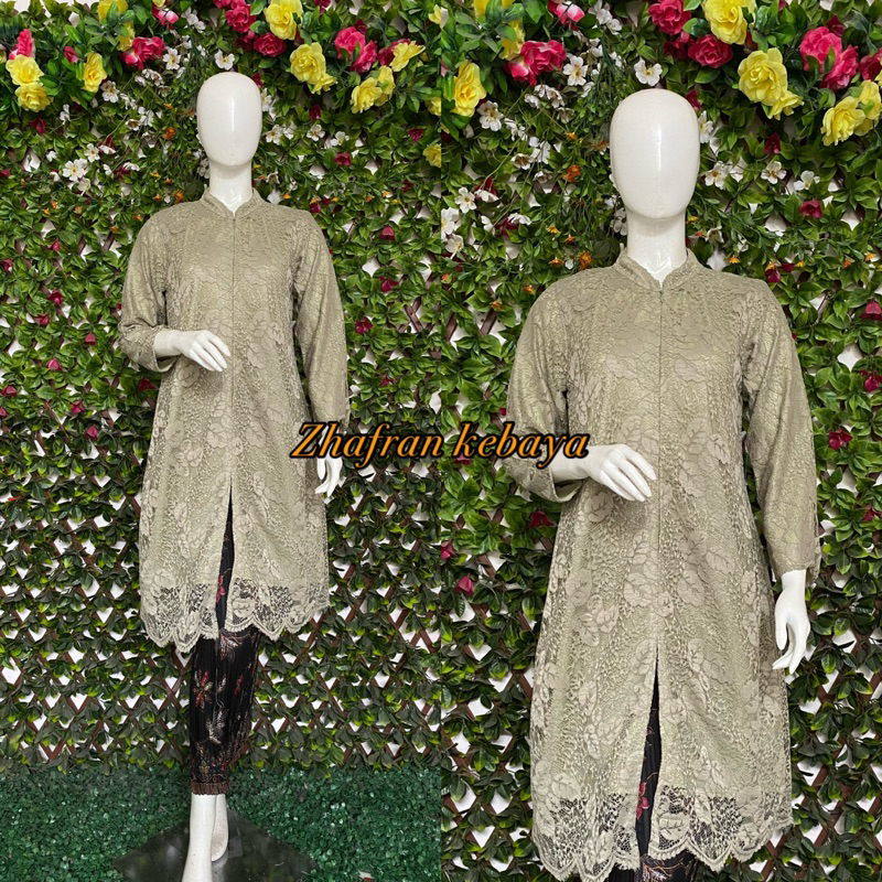 Kebaya Tunik Bahan Brukat favorite(TB)