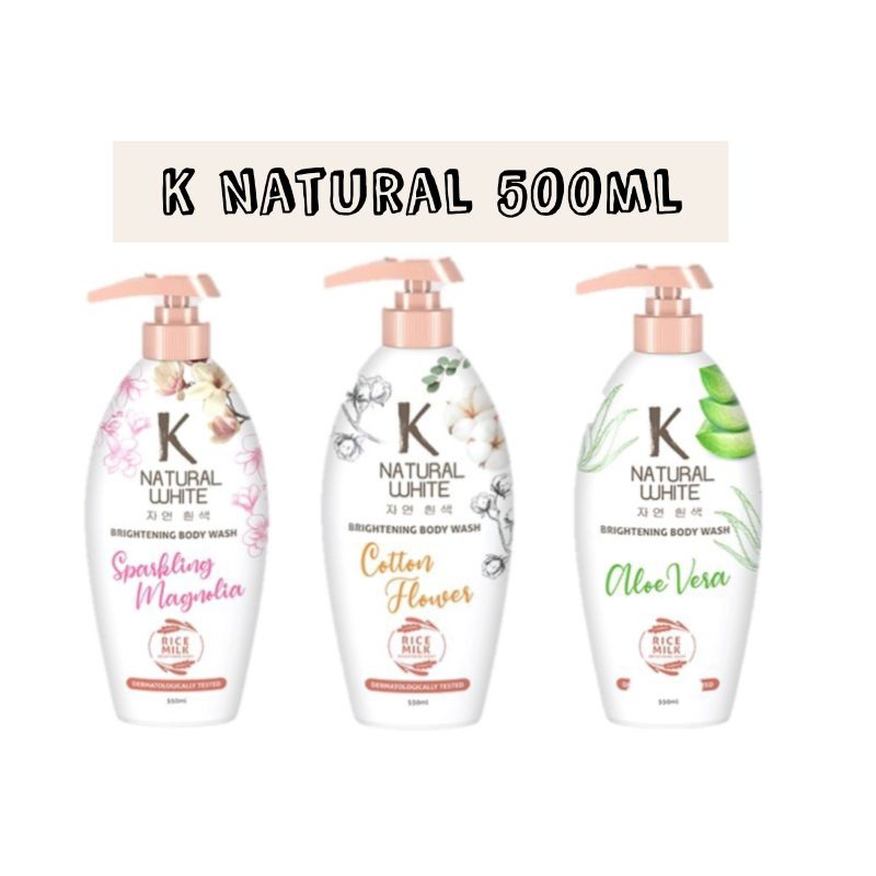 K NATURAL BODYWASH 500ML