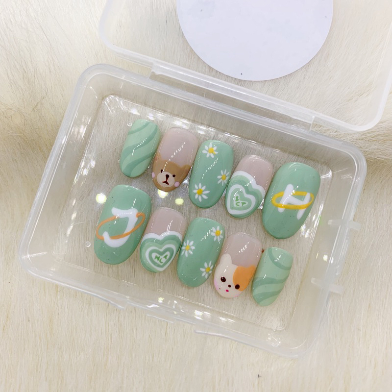 NCT NCT127 NCT DREAM Haechan Jisung custom press on fake nails nail art gel kuku palsu
