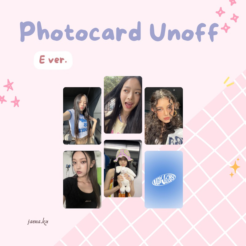 [NEW JEANS] PHOTOCARD SELCA #5 NEW JEANS