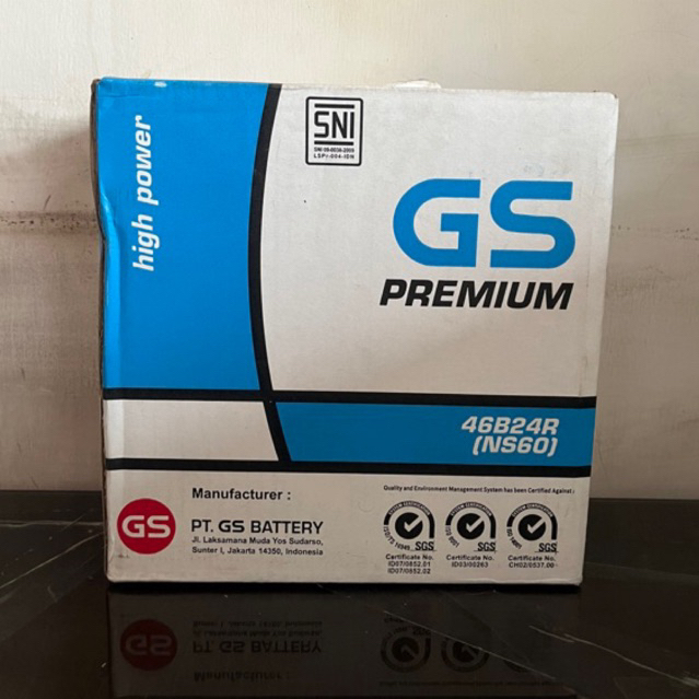 Aki GS Premium NS60, NS60L, NS60L(S) &amp; NS60S