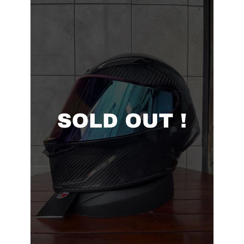 AGV PISTA GPRR CARBON IRIDIUM ORIGINAL (SOLD)