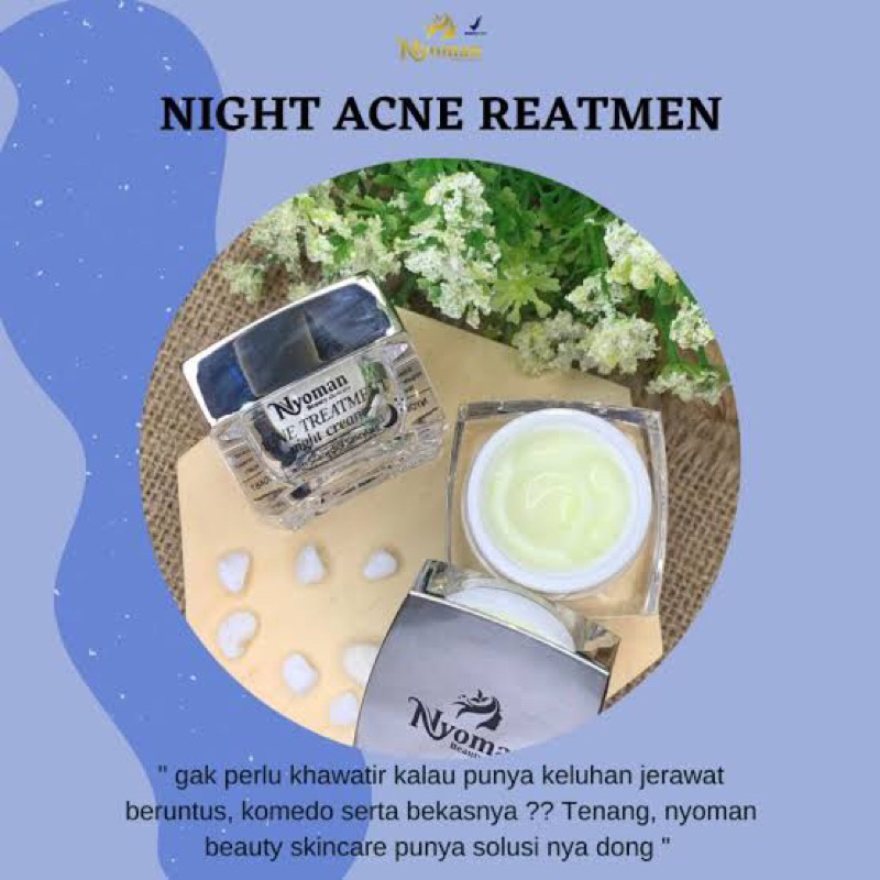 PAKET ACNE NYOMAN / PAKET WAJAH ACNE / PAKET ACNE / ECER NYOMAN / ECER CREAM ACNE / NYOMAN ACNE