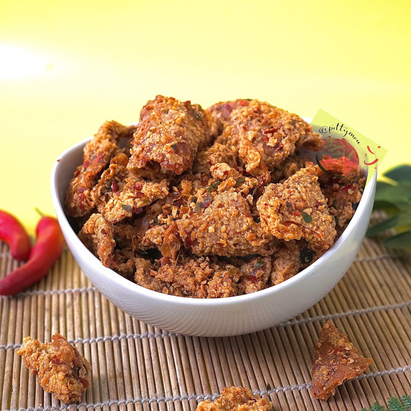 

Kulit Ayam Crispy & Usus Crispy BUMBU REMPAH SEDAP