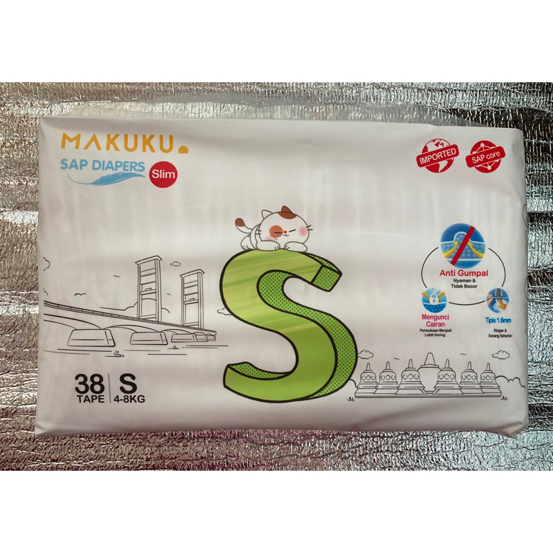 Makuku Air Diapers Slim S